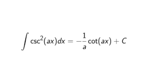 Read more about the article What is the integral of csc^2(x)?